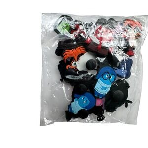 Inside Out Shoe Charms Clog Decoration Pins for Crocs Sandals‎ Accessories